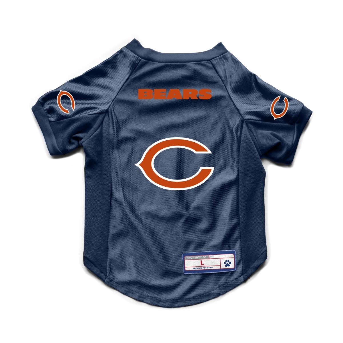 Picture of Chicago Bears Pet Jersey Stretch Size M