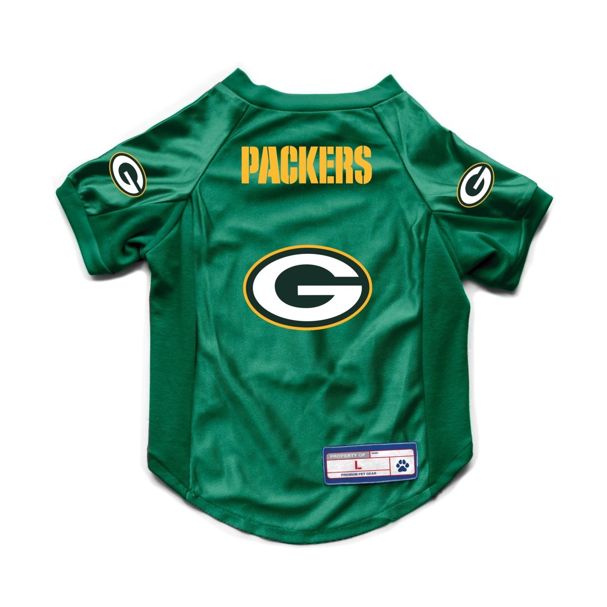 Picture of Green Bay Packers Pet Jersey Stretch Size XL