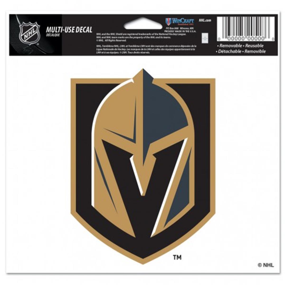 Picture of Vegas Golden Knights Decal 5x6 Multi Use Color