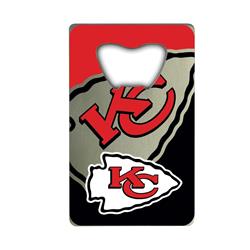 Picture of Kansas City Chiefs Bottle Opener Credit Card Style Special Order