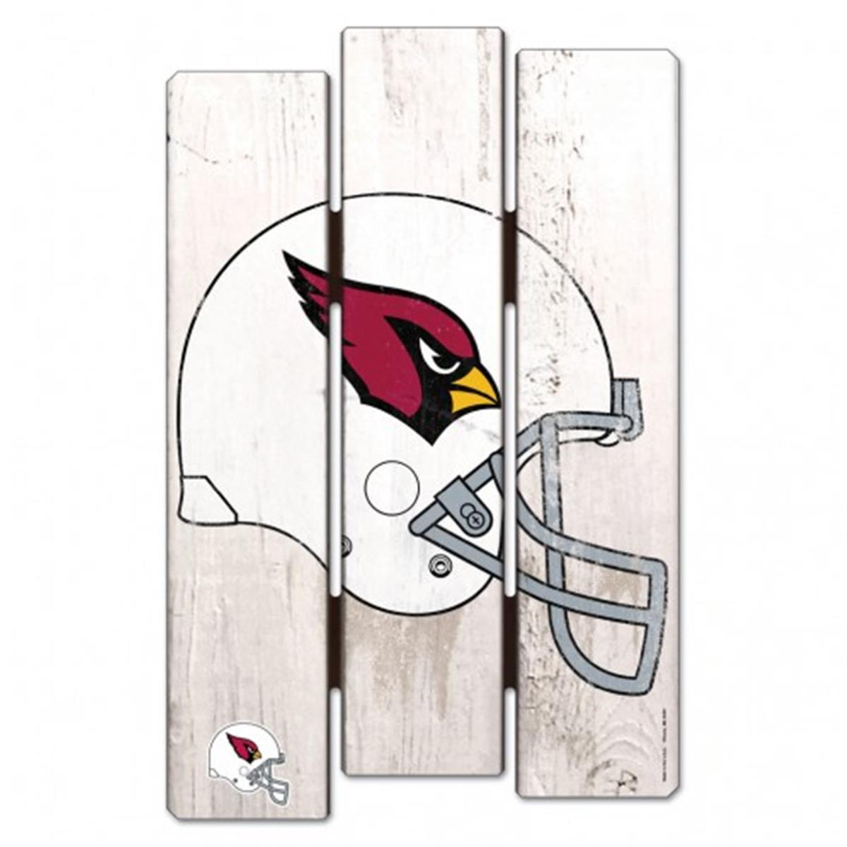 Picture of Arizona Cardinals Sign 11x17 Wood Fence Style
