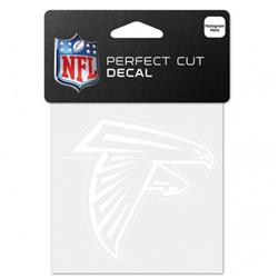 Picture of Atlanta Falcons Decal 4x4 Perfect Cut White Special Order