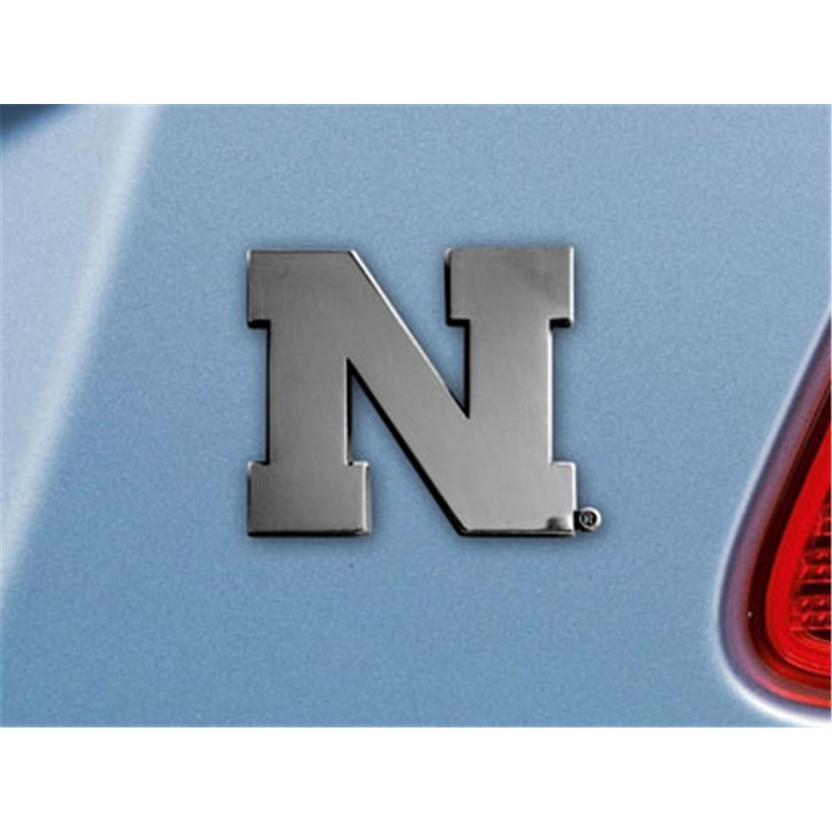 Nebraska Cornhuskers Auto Emblem Premium Metal FanMats Special Order