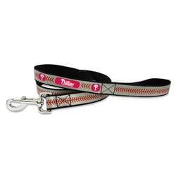 Philadelphia Phillies Pet Leash Reflective Baseball Size Small