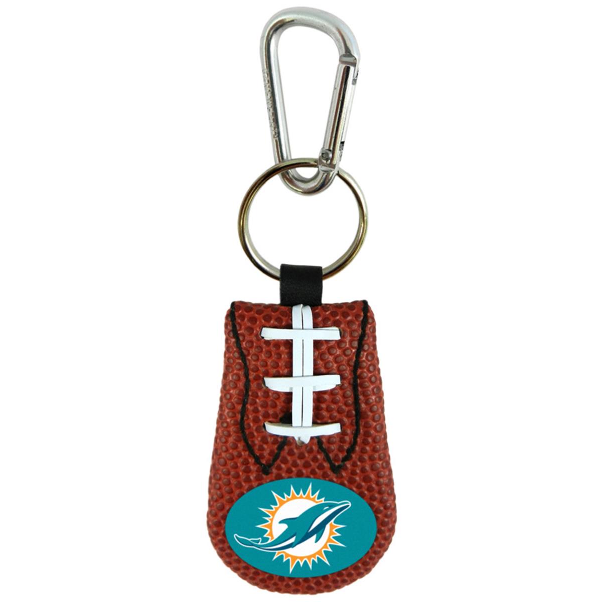 Picture of Miami Dolphins Keychain Classic Football Alternate