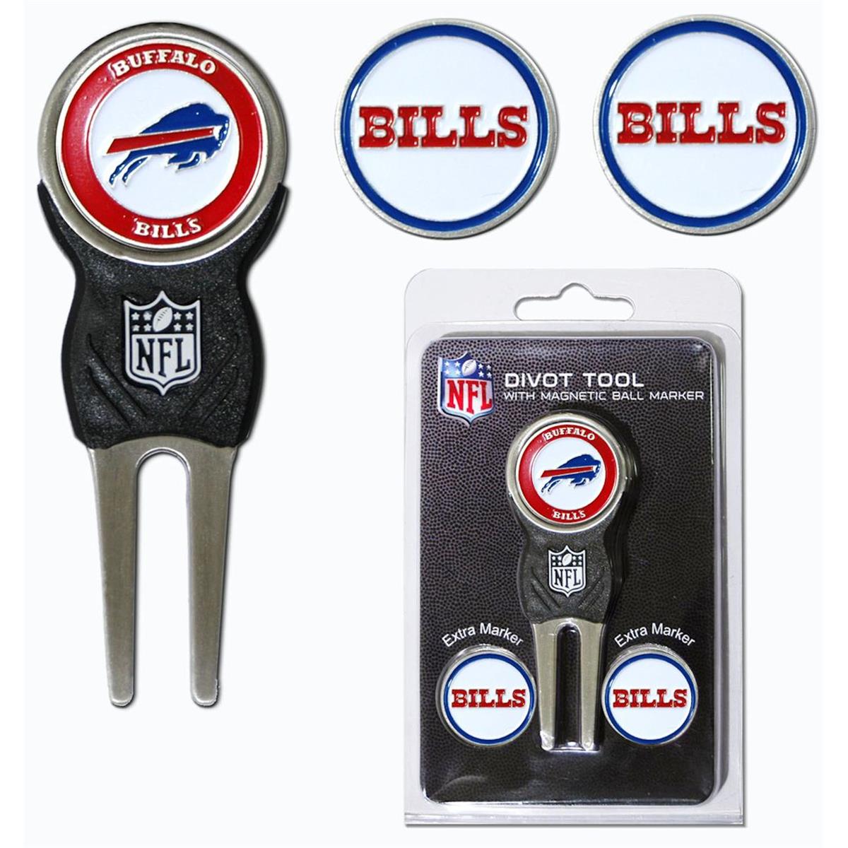 Picture of Buffalo Bills Golf Divot Tool with 3 Markers Special Order