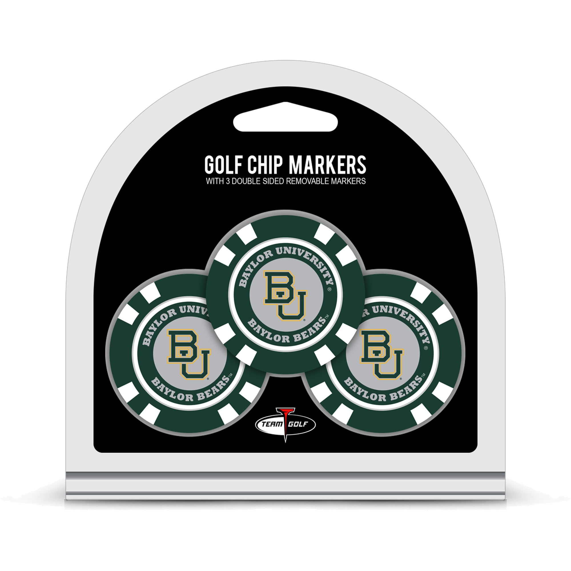 Picture of Baylor Bears Golf Chip with Marker 3 Pack