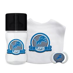 Picture of Baby Fanatic 1740702363 Detroit Lions Baby Gift Set&#44; 3 Piece