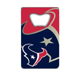 Picture of Houston Texans Bottle Opener Credit Card Style Special Order