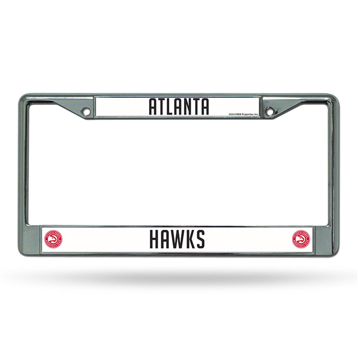 Picture of Atlanta Hawks License Plate Frame Chrome Special Order