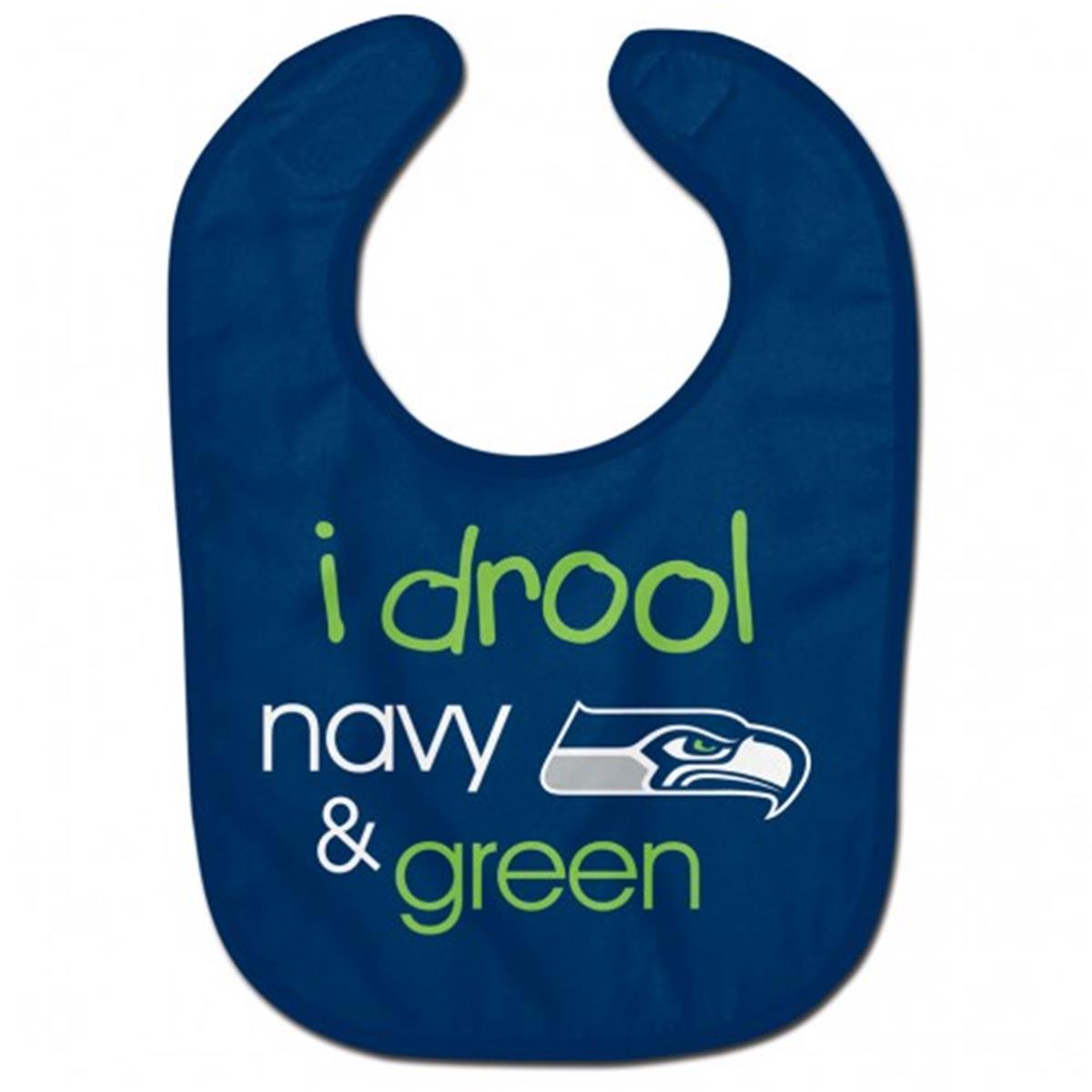 Seattle Seahawks Baby Bib All Pro Style I Drool Design Special Order