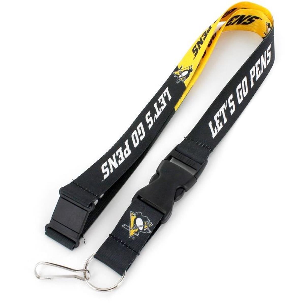 Pittsburgh Penguins Lanyard Breakaway Style Slogan Design