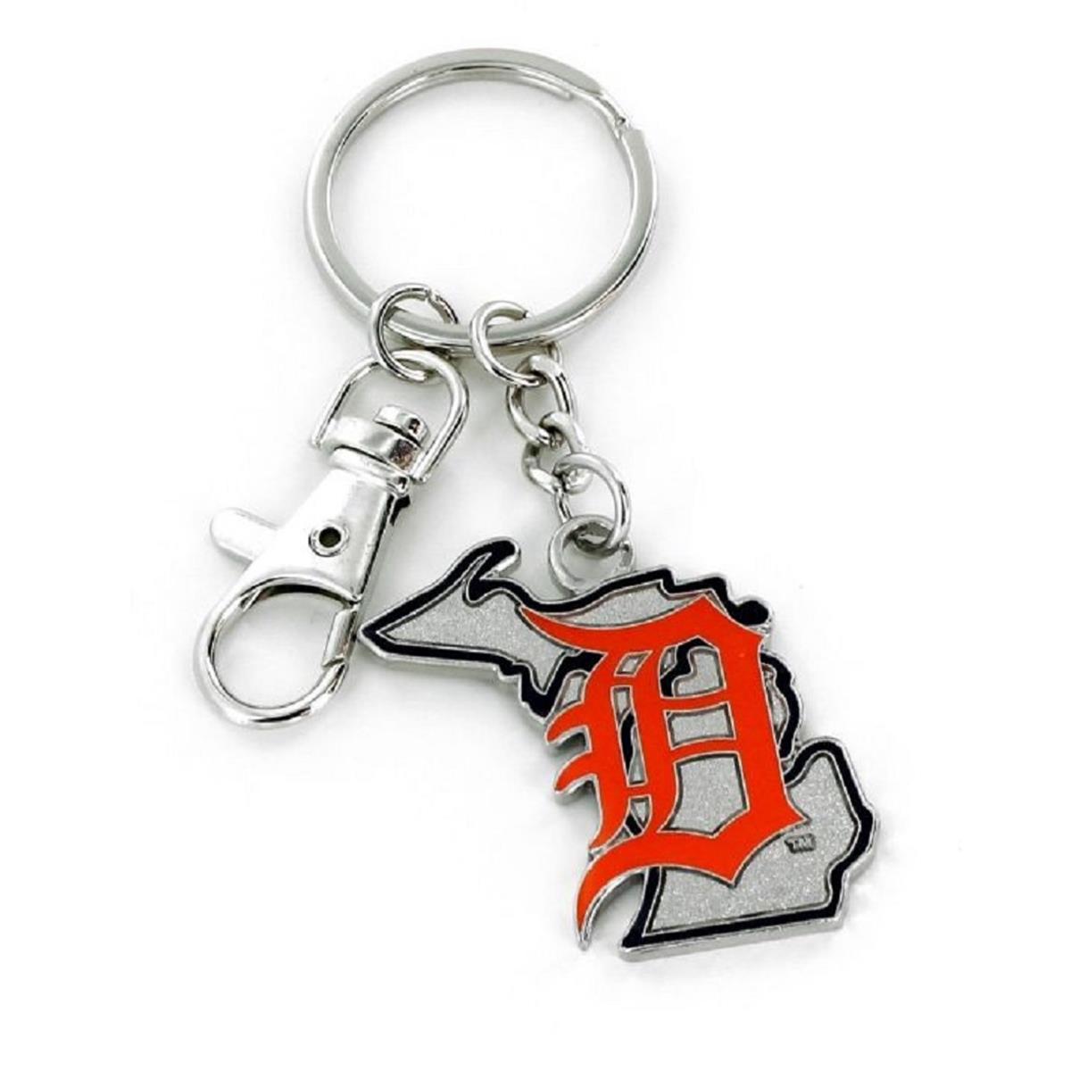 Picture of Detroit Tigers Keychain State Design Special Order