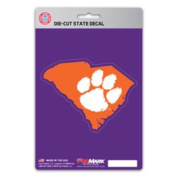 Clemson Tigers Decal State Design Special Order