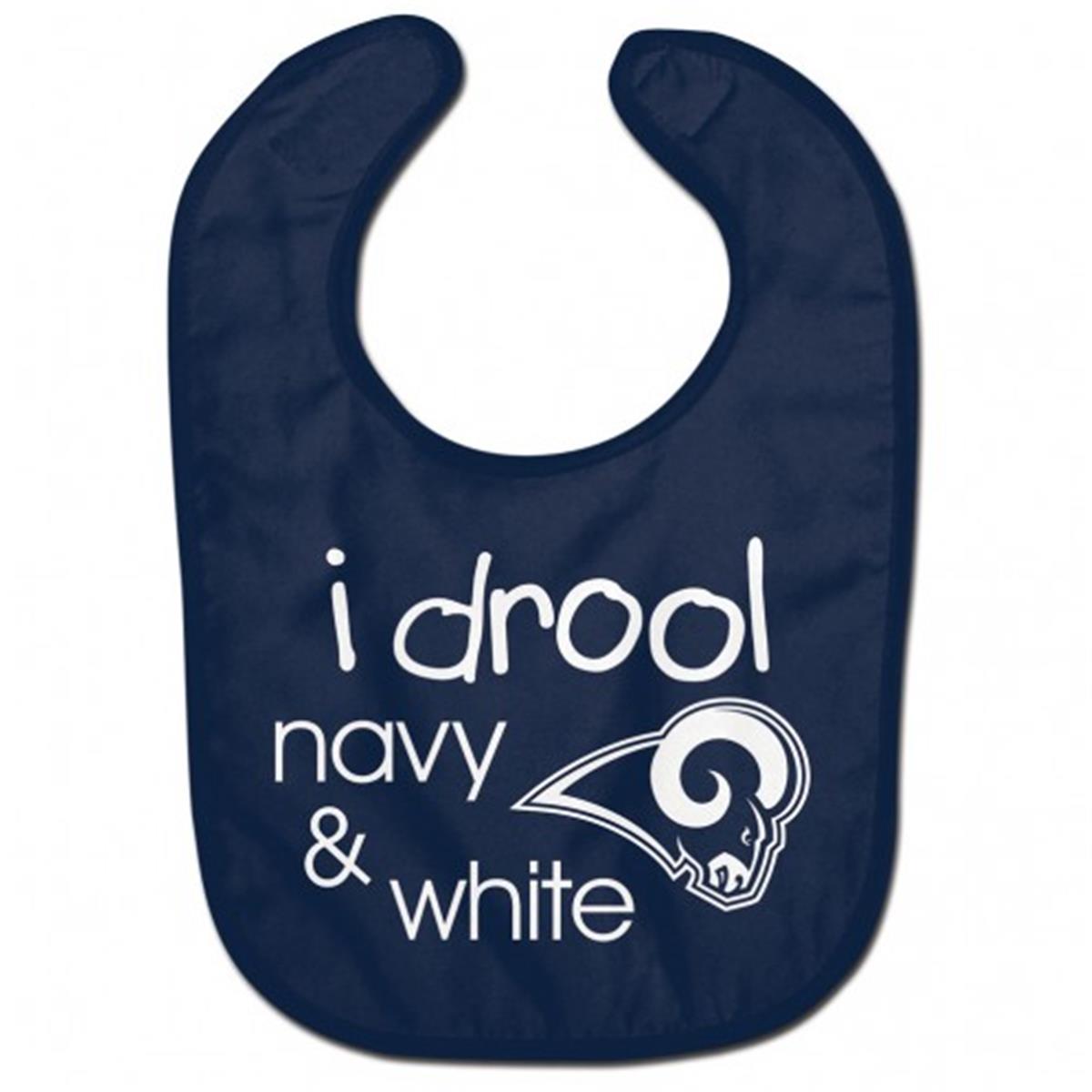 Los Angeles Rams Baby Bib All Pro Style I Drool Design Special Order