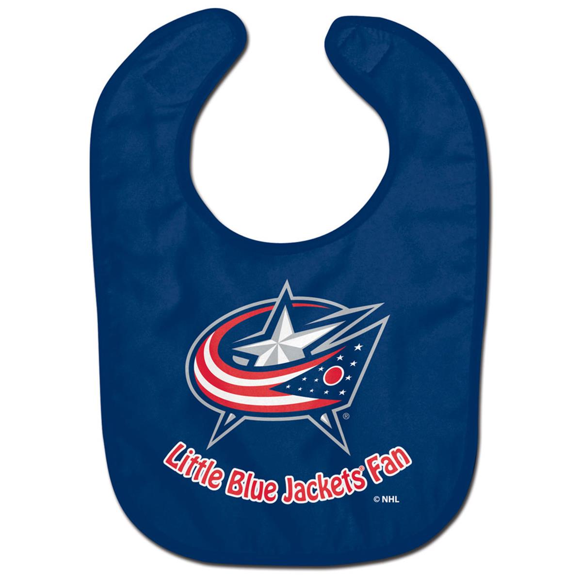 Picture of Columbus Blue Jackets Baby Bib All Pro Style Special Order
