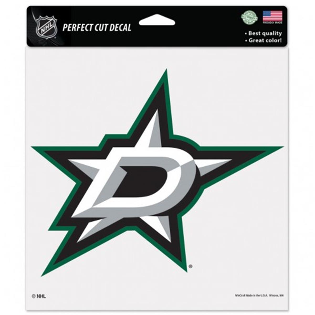 Picture of Dallas Stars Decal 8x8 Perfect Cut Color Special Order