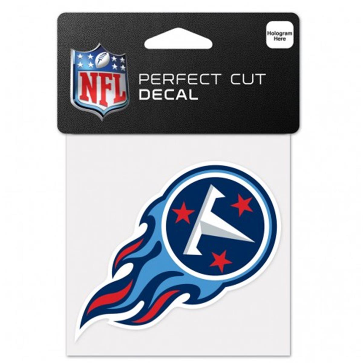 Tennessee Titans Decal 4x4 Perfect Cut Color Special Order