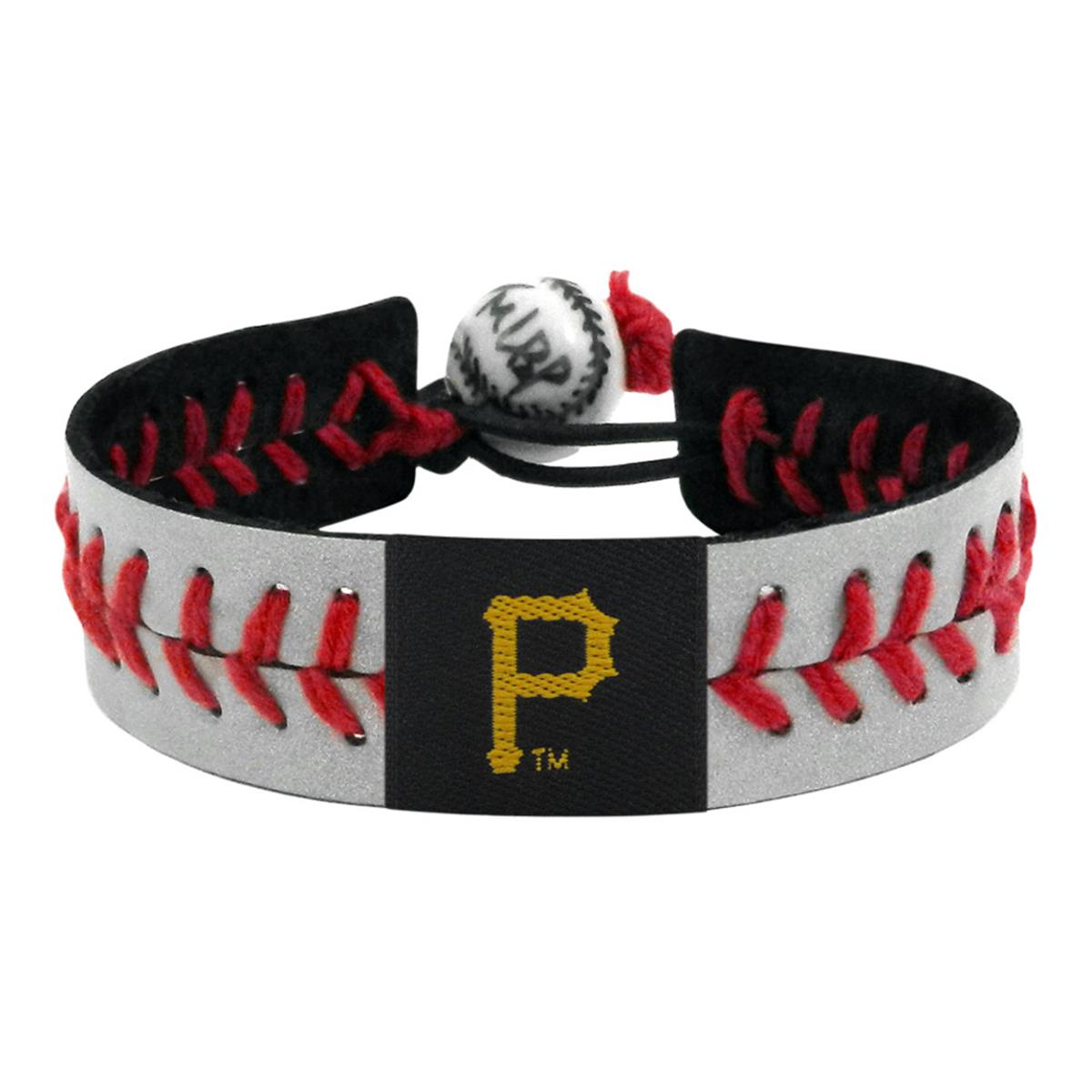 Reflective Baseball Pittsburgh Pirates Bracelet