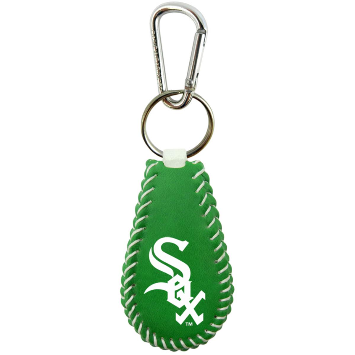 Picture of Chicago White Sox Keychain Team Color Baseball St. Patrick&apos;s Day