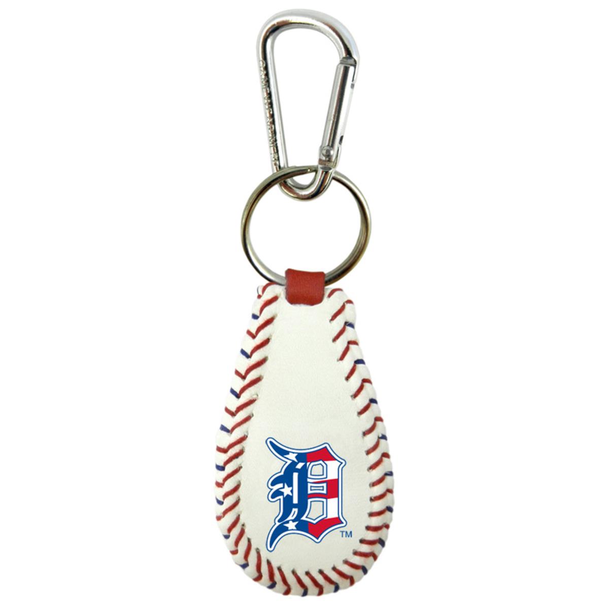 Picture of Detroit Tigers Keychain Baseball Stars and Stripes