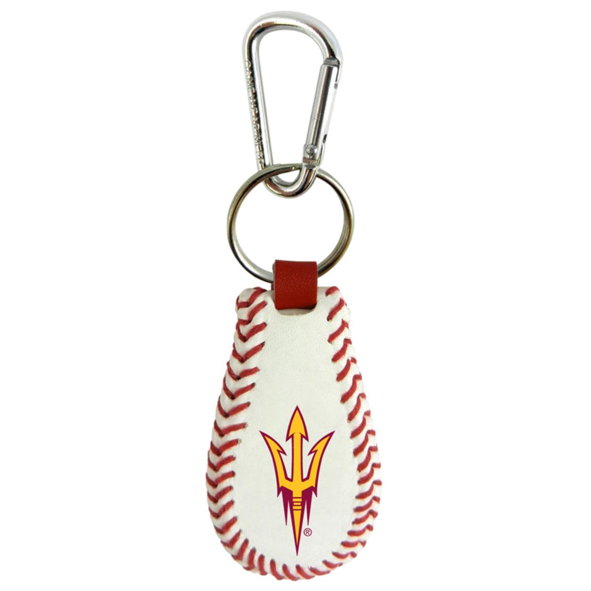 Picture of Arizona State Sun Devils Keychain Classic Baseball Pitchfork Logo