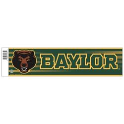 Baylor Bears Decal 3x12 Bumper Strip Style Special Order
