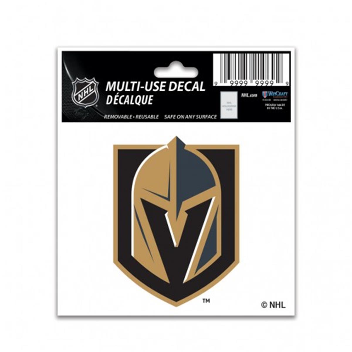 Picture of Vegas Golden Knights Decal 3x4 Multi Use Color