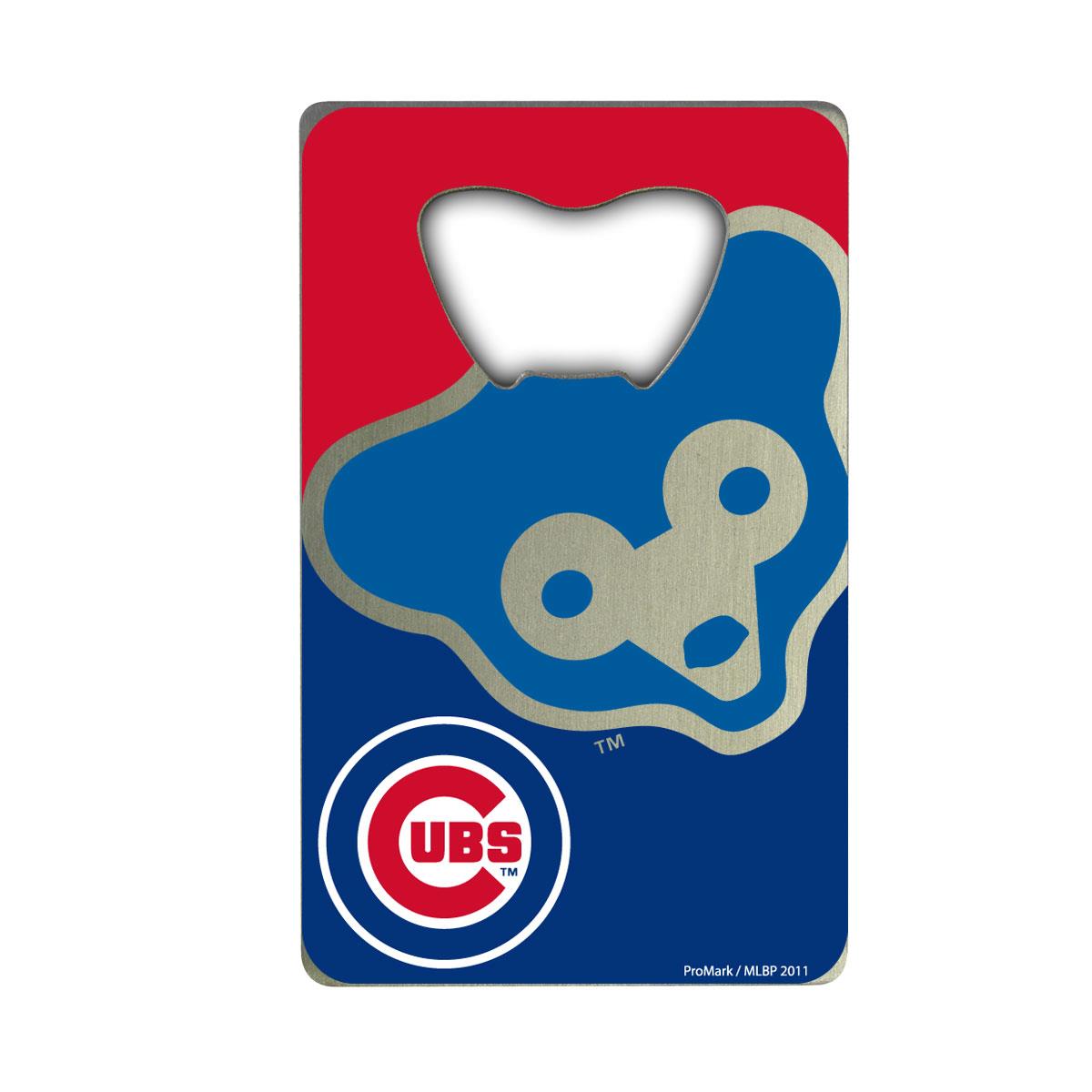 Picture of Chicago Cubs Bottle Opener Credit Card Style Special Order