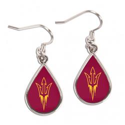 Picture of Arizona State Sun Devils Earrings Tear Drop Style