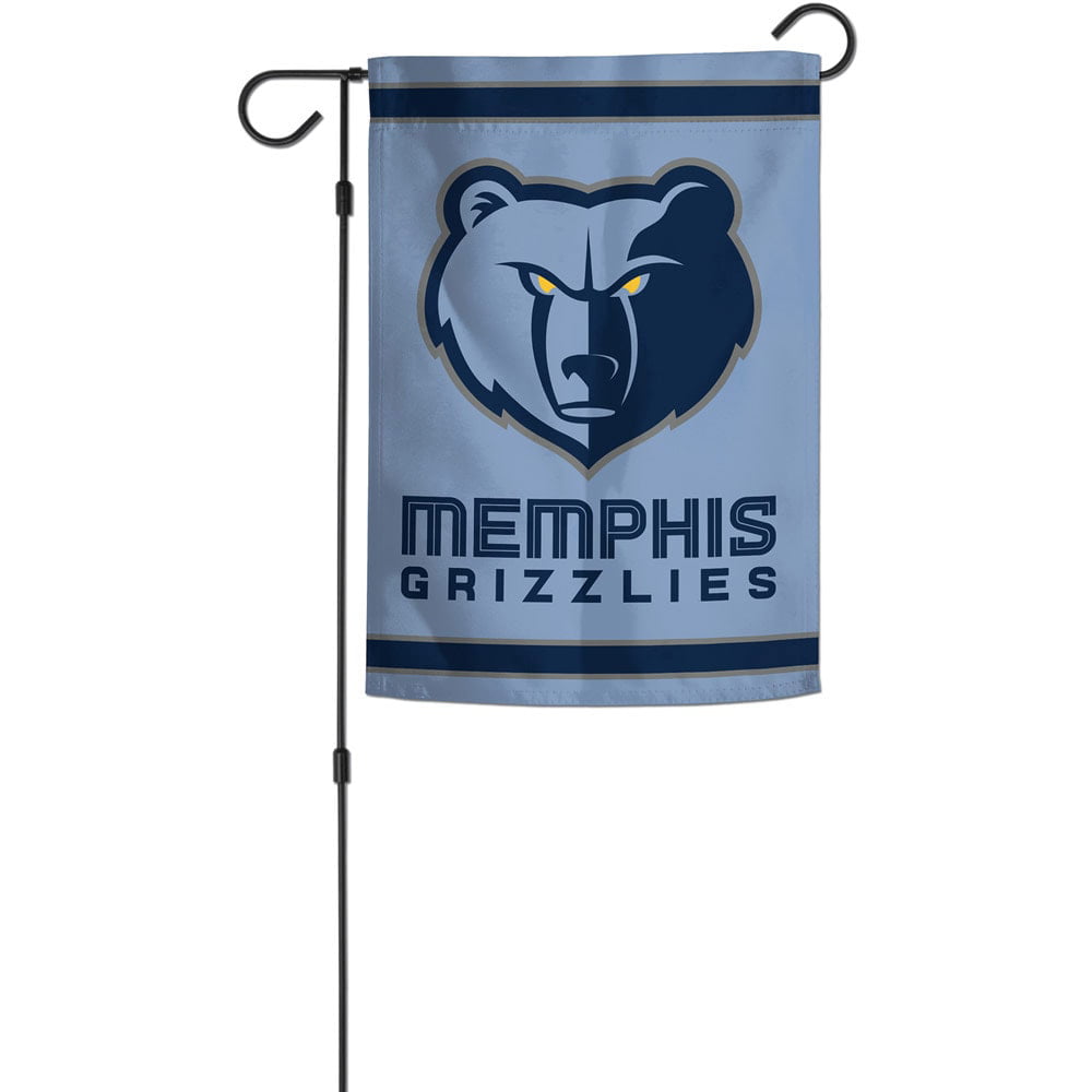 Memphis Grizzlies Flag 12x18 Garden Style 2 Sided