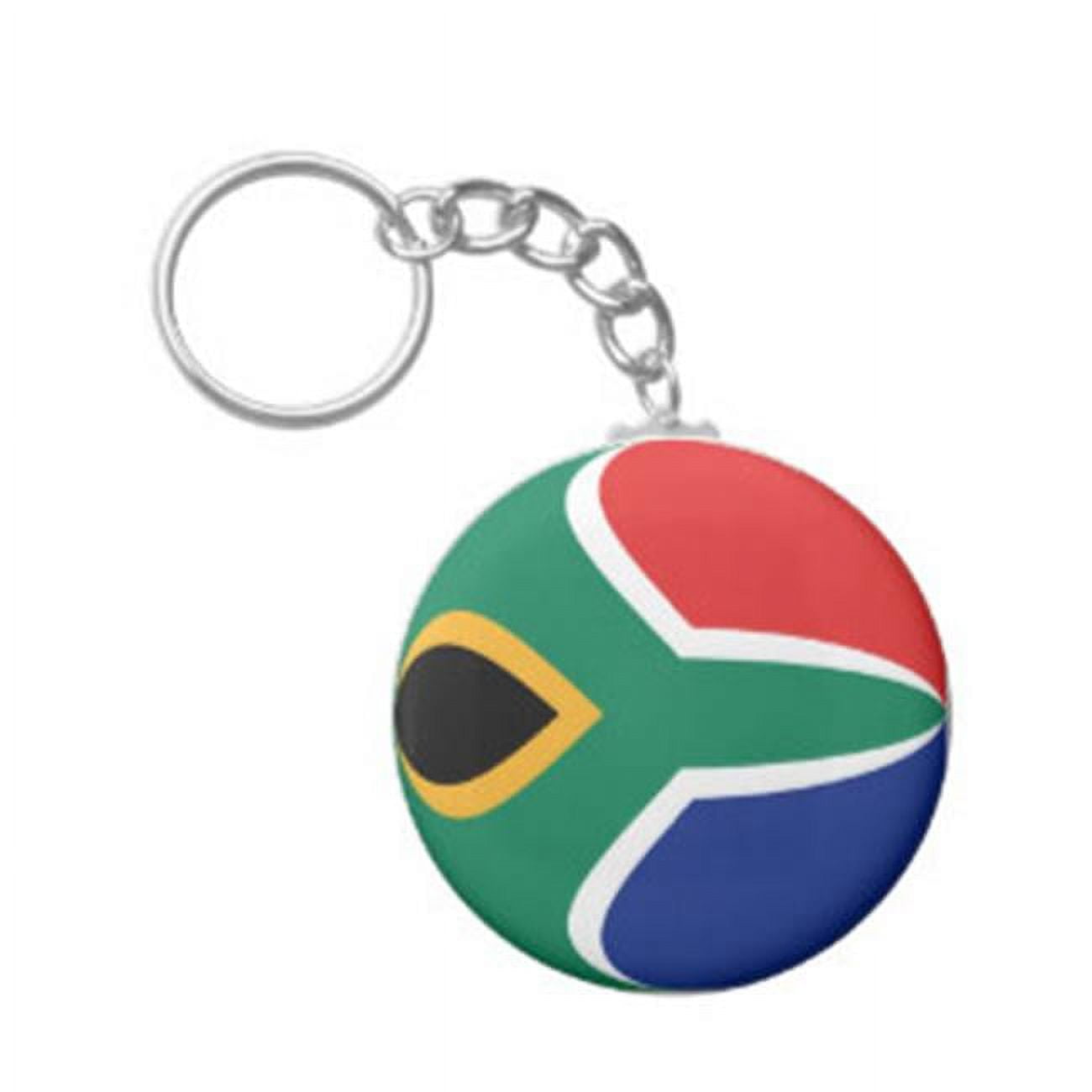 Picture of South Africa Flag Keychain Classic Soccer