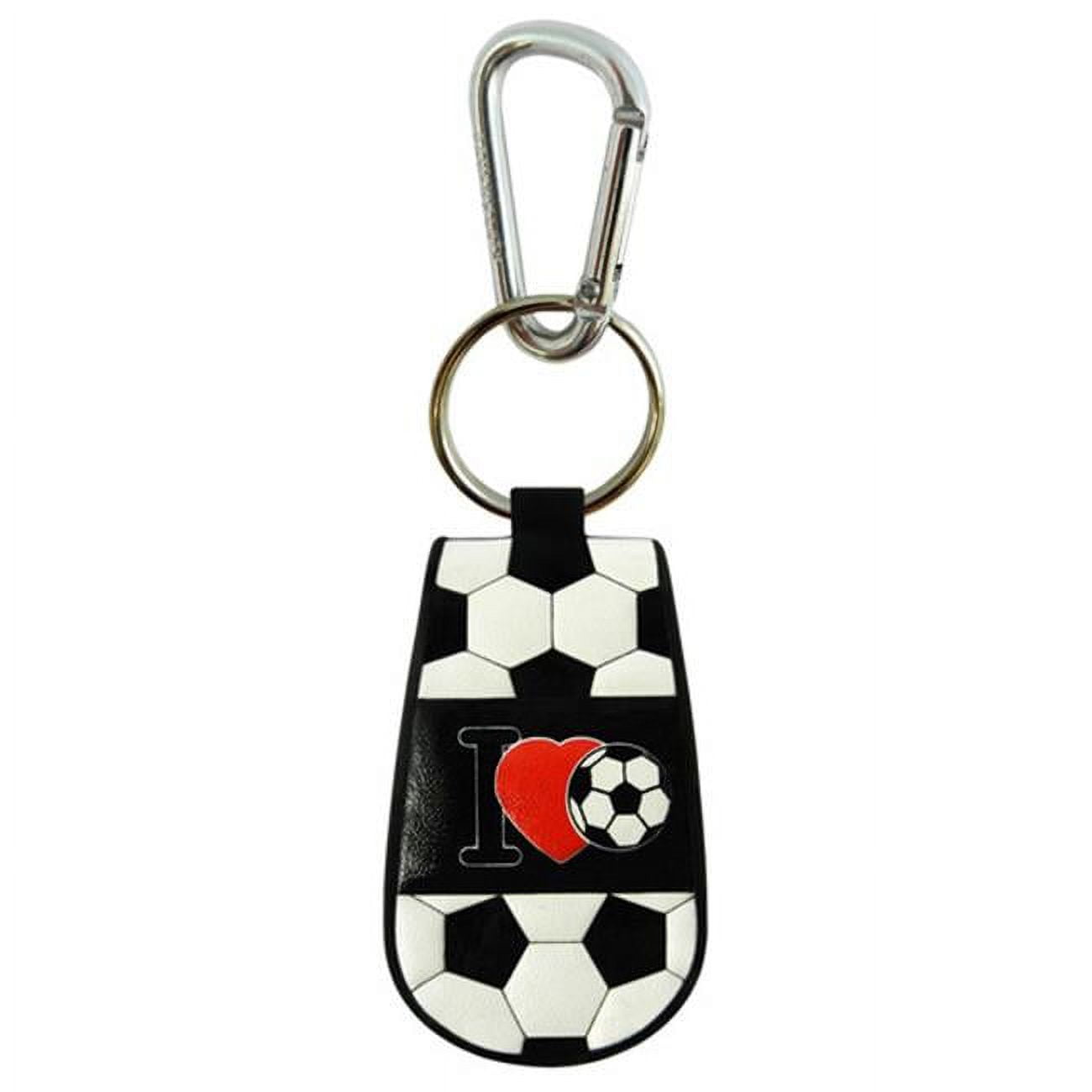 Picture of I Love Soccer Keychain Classic Soccer