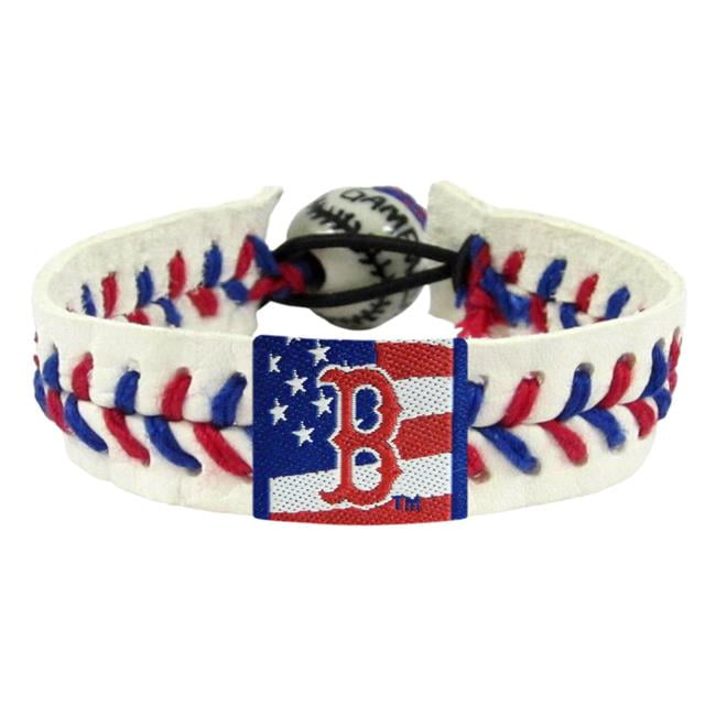 Picture of Boston Red Sox Bracelet Classic Baseball Stars and Stripes