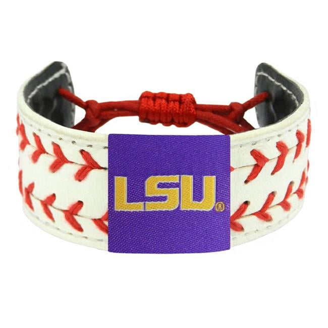 LSU Tigers Bracelet Classic Two Seamer Baseball