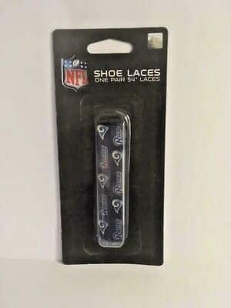 Los Angeles Rams Shoe Laces 54 Inch Special Order
