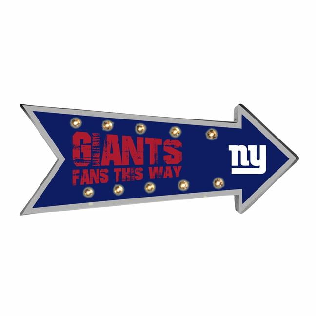 New York Giants Running Light Marquee Sign