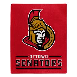 9060413250 Ottawa Senators Raschel Interference Design Blanket - 50 x 60 in.