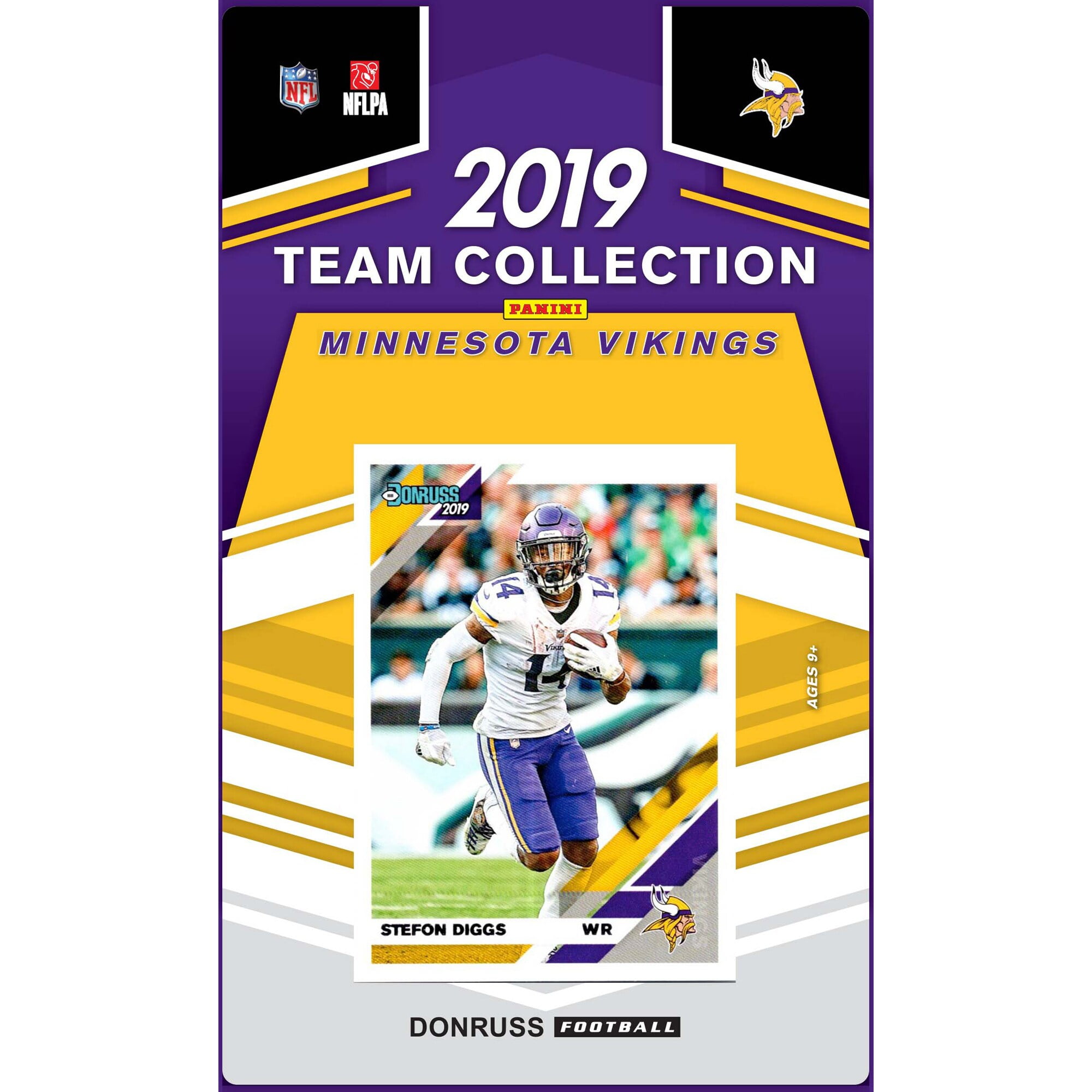 C & I Collectables  Minnesota Vikings NFL Team Set 2019 Donruss