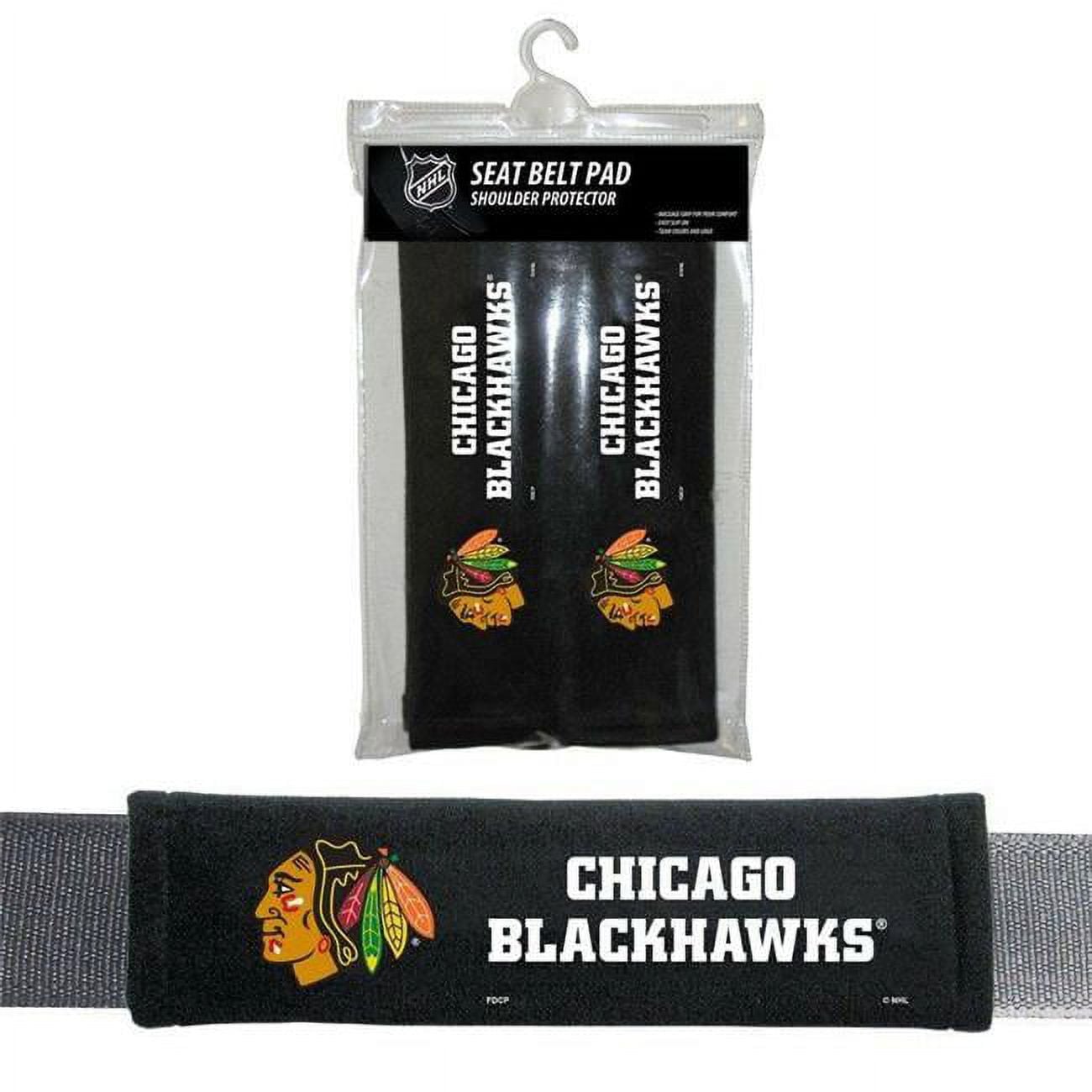 Fremont Die  Chicago Blackhawks Seat Belt Pads