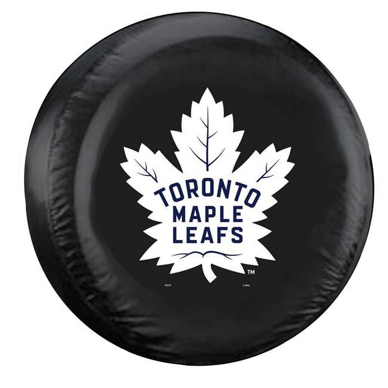 Toronto Maple Leafs Tire Cover, Black - Large