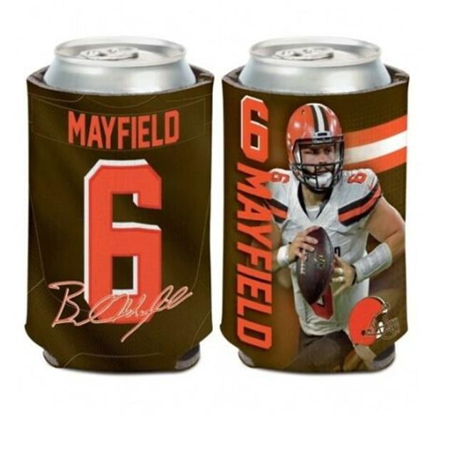 Cleveland Browns Baker Mayfield Design Can Cooler - 12 oz