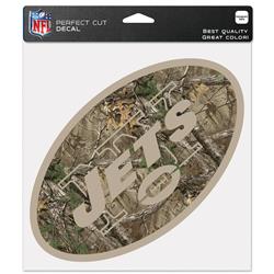 3208512511 New York Jets Perfect Cut Decal, Camouflage - 8 x 8 in.
