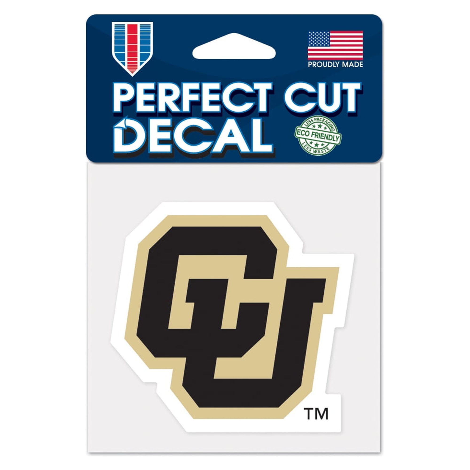 Colorado Buffaloes Perfect Cut Decal - 4 x 4 in.