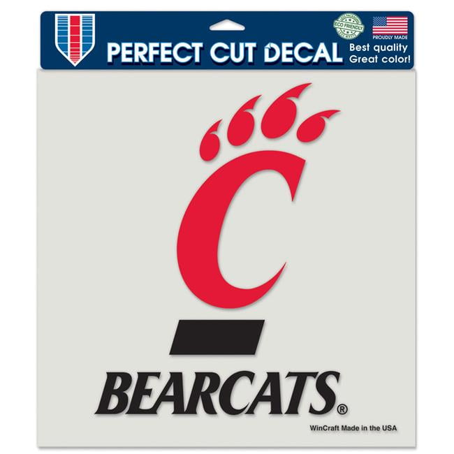 Cincinnati Bearcats Perfect Cut Decal - 8 x 8 in.