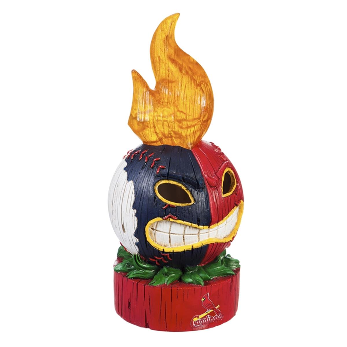 St. Louis Cardinals Lit Team Baseball Statue
