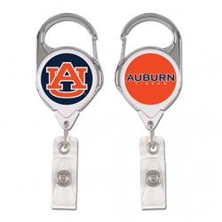 3208554156 Auburn Tigers Premium Retractable Badge Holder Alternate