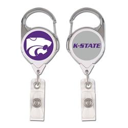 3208554414 Kansas State Wildcats Premium Retractable Badge Holder