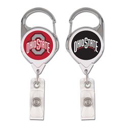 3208554426 Ohio State Buckeyes Premium Retractable Badge Holder