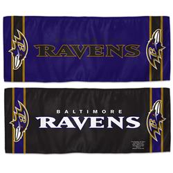 Baltimore Ravens Cooling Towel - 12 x 30 in.